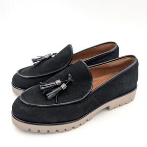 $139 Donald Pliner Eclipse Loafer Shoes Slip-On Leather Women's Size US10M EU41